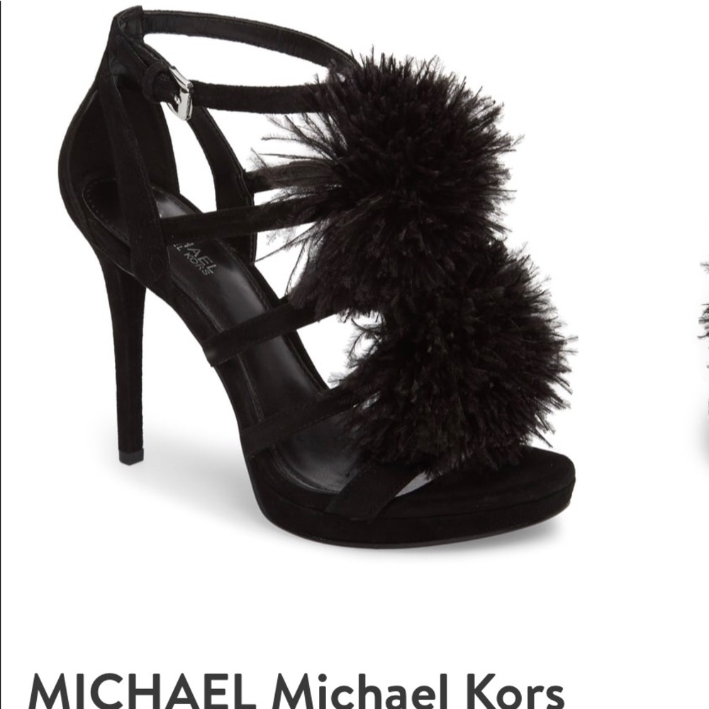 Michael kors poufs sandals